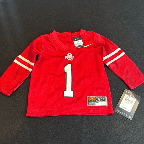 Nike Other - NWT Ohio State Buckeyes football Nike baby jersey 6/9 months